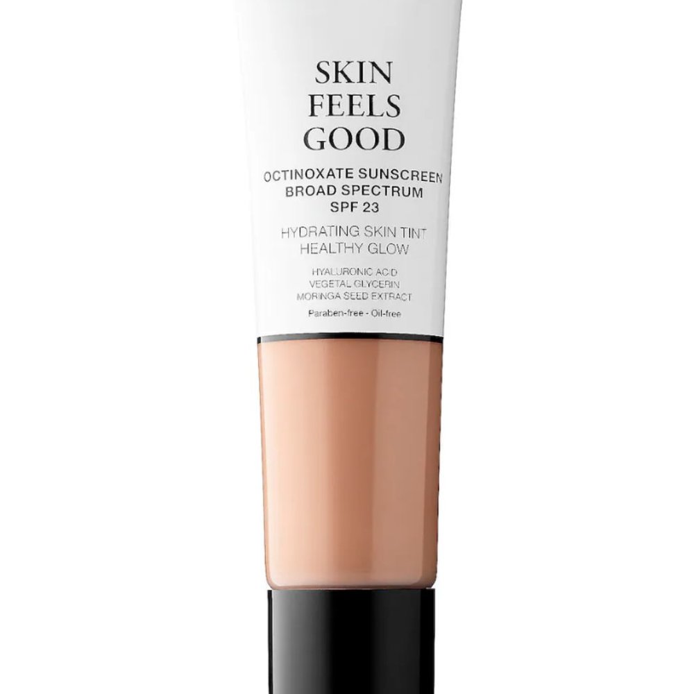 Lancôme SKIN FEELS GOOD Tinted Moisturizer with SPF 23 Color:045w Warm Caramel